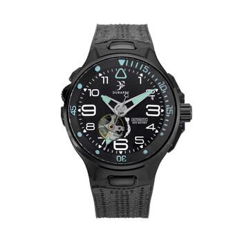 Deep Ocean Automatic Black Dial Watch 06 BLACK