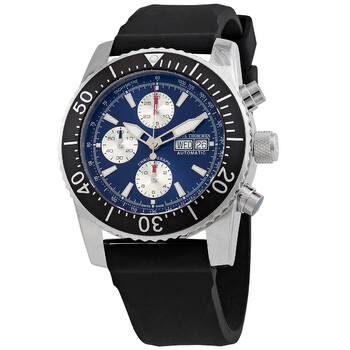 Diver Chronograph Automatic Blue Dial Watch