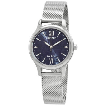 EcoDrive Blue Dial Watch EM089981L