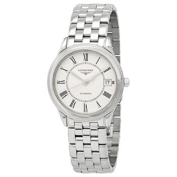 Flagship Automatic Matte White Dial Watch L4.774.4.21.6