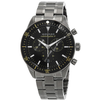 Heritage Chronograph Quartz Black Dial Watch