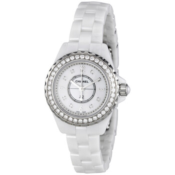 J12 Mother of Pearl White Ceramic Watch H2572