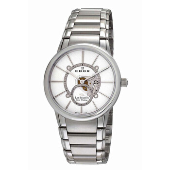 Les Bemonts White Dial Stainless Steel Watch 72011 3 AIN