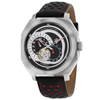 Machina Automatic Black Dial Watch CV0560