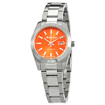 Mathy I LE Quartz Orange Dial Watch D451AO