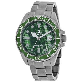 Montego Vintage Quartz Green Dial Watch CV5102