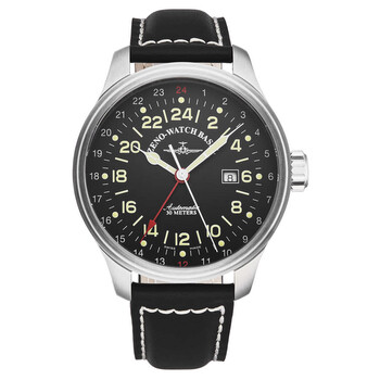 OS Pilot Automatic Black Dial Watch 8524A1