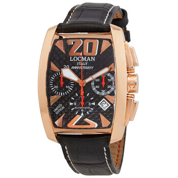 Panorama Chronograph Automatic Black Dial Watch R.154