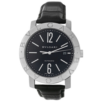 Preowned Bvlgari Bulgari Automatic Black Dial Watch BB 42 SL