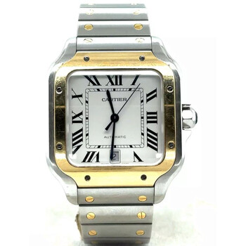 Preowned Cartier Santos Automatic Watch W2SA0006