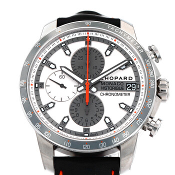 Preowned Chopard GPMH Race Edition Chronograph Tachymeter Silver Dial Watch