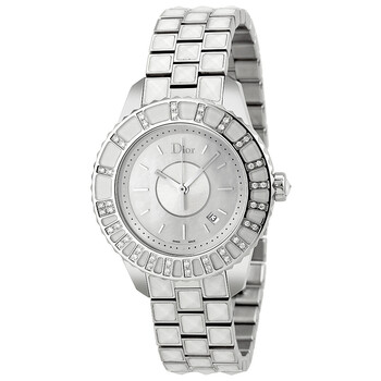 Preowned Dior Christal Mother of Pearl Dial Watch CD113112M003