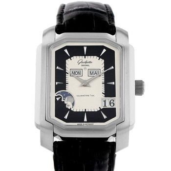 Preowned Glashutte Original Senator Karree Automatic Black Dial Watch