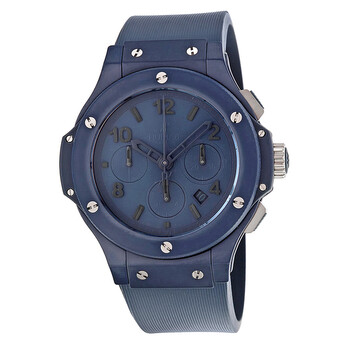 Preowned Hublot Big Bang Chronograph Automatic Blue Dial Watch 301.EI.5190.RB