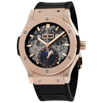 Preowned Hublot Classic Fusion Aerofusion Sapphire Dial Watch 517.OX.0180.LR