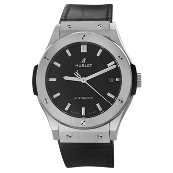 Preowned Hublot Classic Fusion Grey Sunray Dial Watch 511.NX.7071.LR