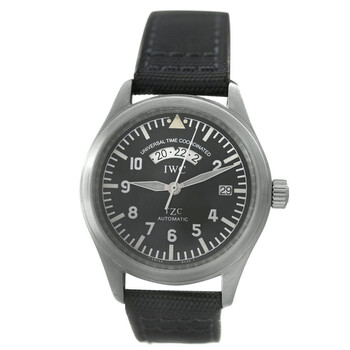 Preowned IWC Pilot UTC Automatic Black Dial Watch IW325100