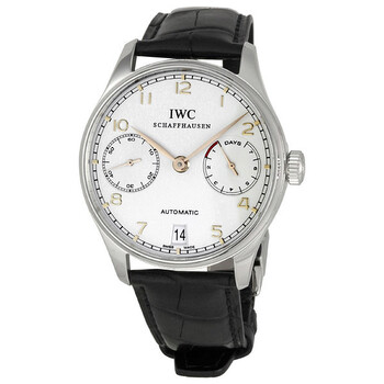 Preowned IWC Portuguese Automatic White Dial Watch IW500114