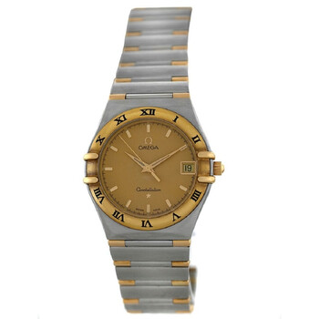 Preowned Omega Constellation Quartz Champagne Dial Watch