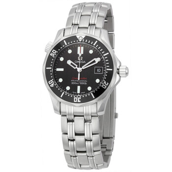 Preowned Omega Seamaster Black Dial Watch 212.30.36.61.01.001