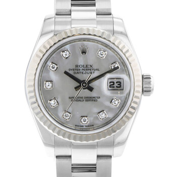 Preowned Rolex Datejust Automatic Chronometer Diamond Watch 179174 MDO