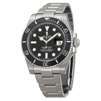 Preowned Rolex Submariner Black Dial Watch 116610LN