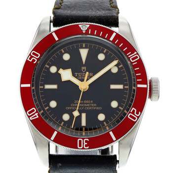 Preowned Tudor Black Bay Automatic Black Dial Watch 79230R