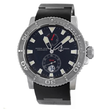 Preowned Ulysse Nardin Nardin Marine Automatic Chronometer Black Dial Watch