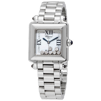 Preowned  Happy Sport Quartz White Dial Watch