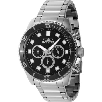 Pro Diver Chronograph GMT Quartz Black Dial Watch