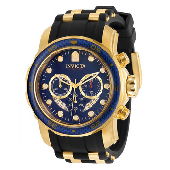 Invicta pro diver chronograph blue dial men's watch best sale