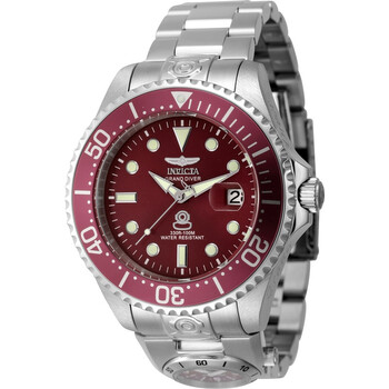 Pro Diver Date Automatic Red Dial Watch