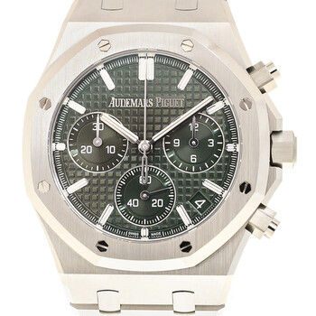 Royal Oak Chronograph Automatic Green Dial Watch 26240ST.OO.1320ST.08