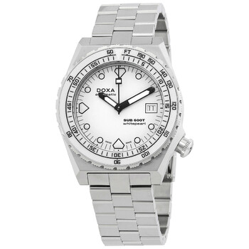 SUB 600T Whitepearl Automatic White Dial Watch 861.10.011.10