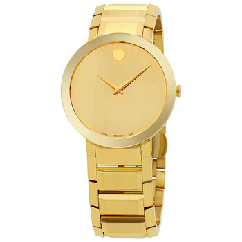 Sapphire Gold Mirror Dial Watch