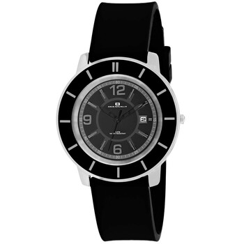 Satin Quartz Black Dial Watch OC0811