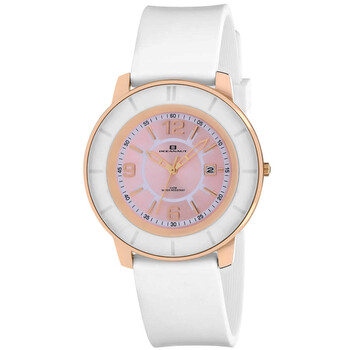 Satin Quartz Pink Dial Watch OC0814