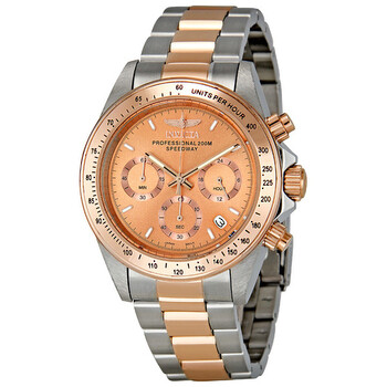 Speedway Chronograph Rose Sunray Dial Watch