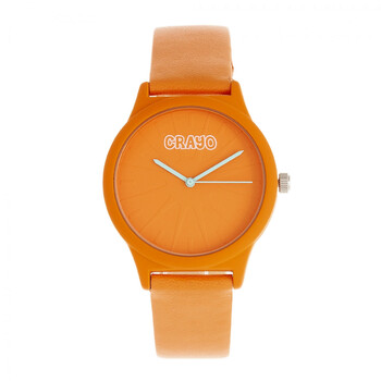 Splat Quartz Orange Dial Watch CRACR5304