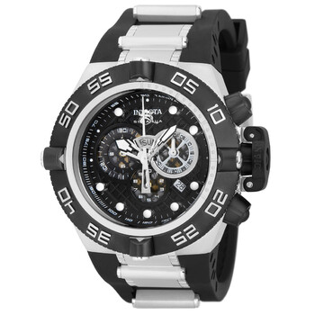 Subaqua Noma IV Black Dial Chronograph Stainless Steel Watch