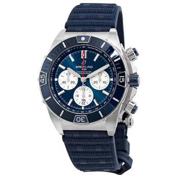 Super Chronomat B01 Chronograph Automatic Chronometer Blue Dial Watch AB0136161C1S1