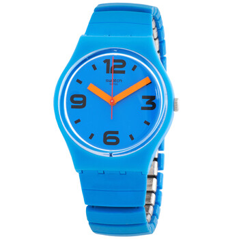 Swatch Quartz Blue Dial Watch GN251B