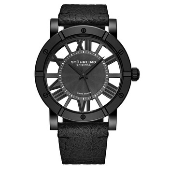 Symphony Quartz Black Dial Watch M13613