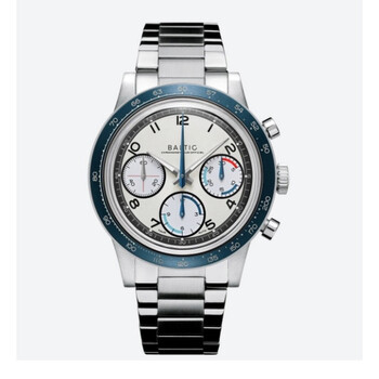 Tricompax Chronograph Hand Wind Silver Dial Watch TRITOURAUTO