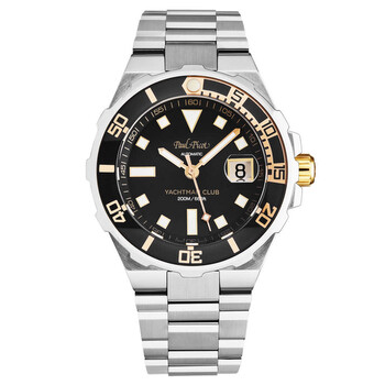 Yachtmanclub Automatic Black Dial Watch P1251NR.SG.4000.3614