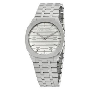 25H Quartz Silver Dial Watch YA163402