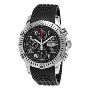 Air speed Chronograph Automatic Black Dial Watch