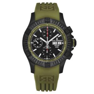 Air speed Chronograph Black Dial Watch