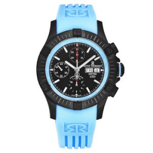 Air speed Chronograph Black Dial Watch