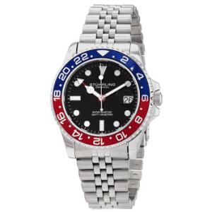 Aquadiver Black Dial Pepsi Bezel Watch M15835